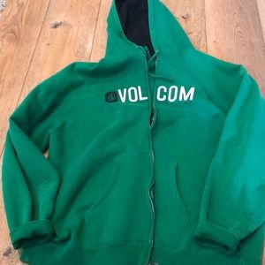 Volcom zip up hoodie